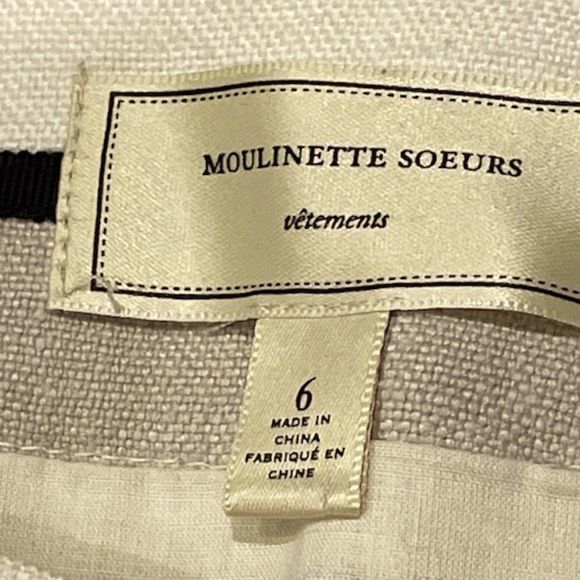 Anthropologie moulinette soeurs Lenin skirt size 6 - Picture 9 of 9